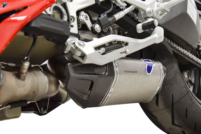 Termignoni Titanium Decat Silencers Ducati Streetfighter V4 / S 2020-24 - Motorcycle Performance Store