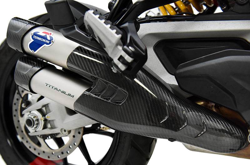 Termignoni Twin Silencer Kit - Ducati Multistrada V4 / S 2021-24 - Motorcycle Performance Store