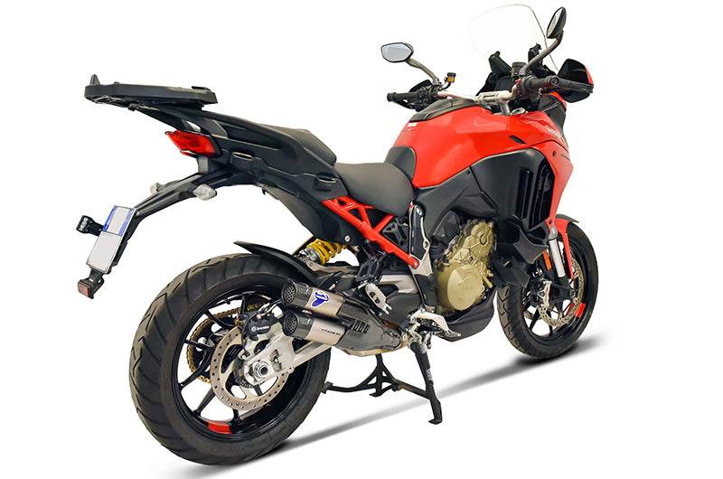 Termignoni Twin Silencer Kit - Ducati Multistrada V4 / S 2021-24 - Motorcycle Performance Store