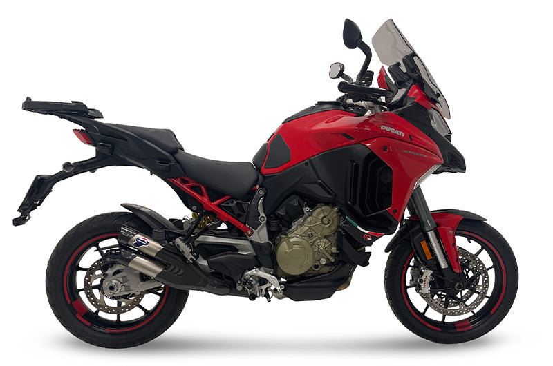 Termignoni Twin Racing System - Ducati Multistrada V4 / S 2021-24 - Motorcycle Performance Store 