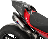 Termignoni underseat racing exhaust system for Ducati Panigale V4 2025-26 track-only performance exhaust