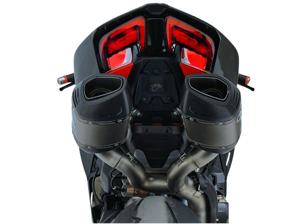 Termignoni underseat racing exhaust system for Ducati Panigale V4 2025-26 track-only performance exhaust_3