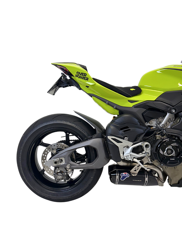 Termignoni Black Titanium Underbelly Silencers Ducati Streetfighter V4 2025