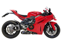 Termignoni Black Titanium Underbelly Silencers Ducati Panigale V4 (R/S) 2025-26