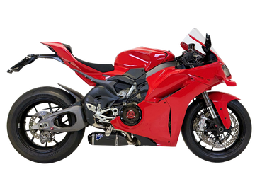 Termignoni Black Titanium Underbelly Silencers Ducati Panigale V4 (R/S) 2025-26