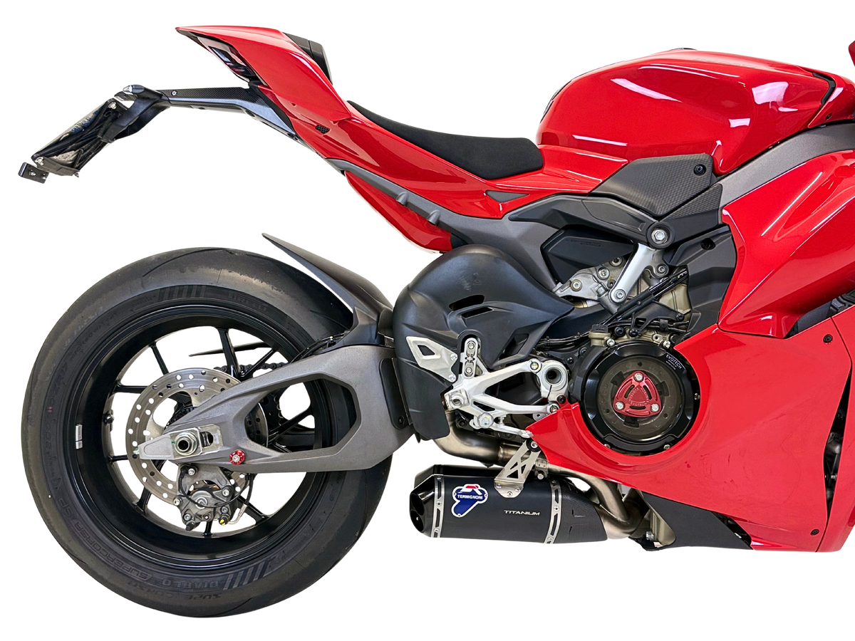Termignoni Black Titanium Underbelly Silencers Ducati Panigale V4 (R/S) 2025-26_2