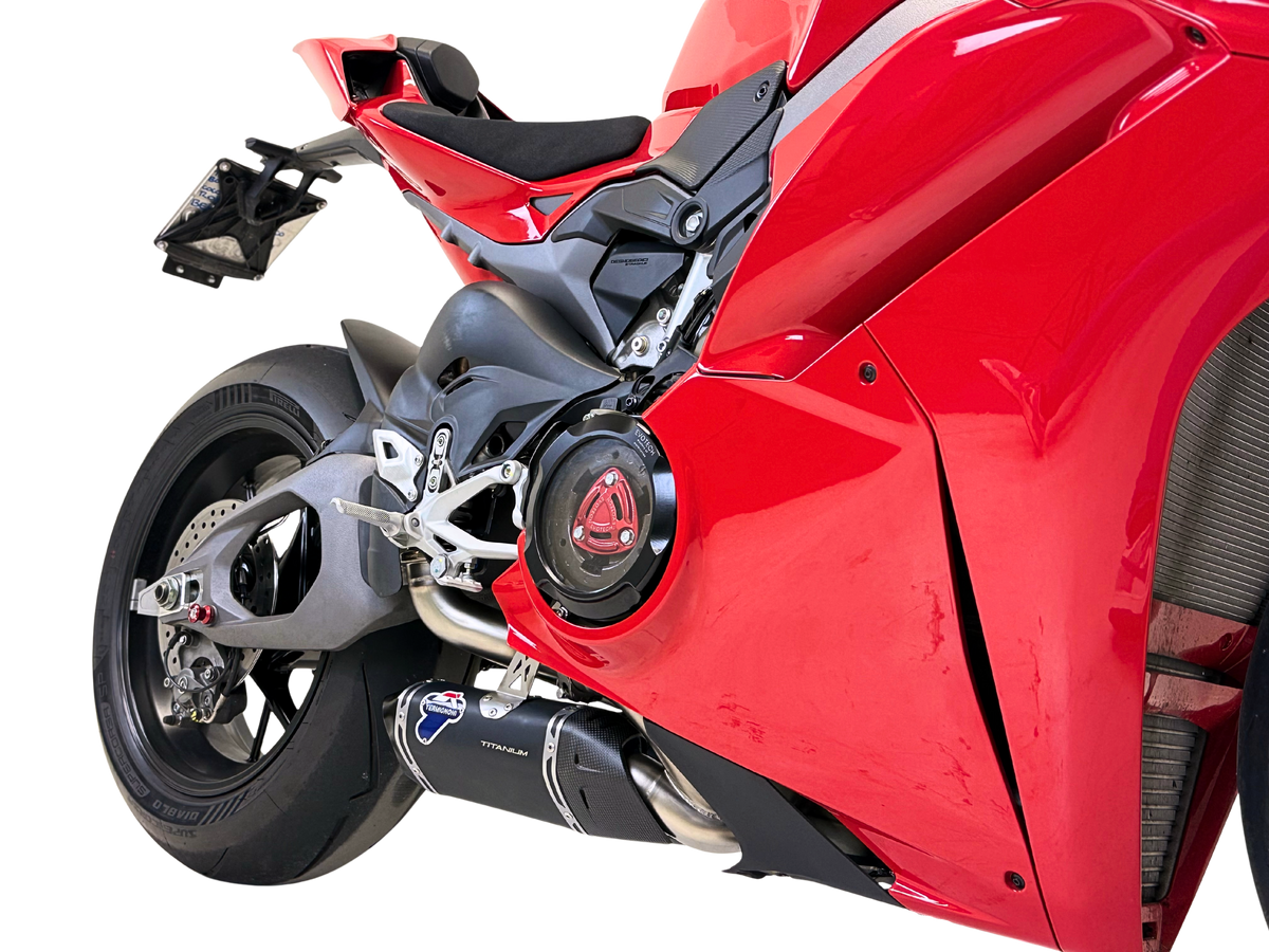 Termignoni Black Titanium Underbelly Silencers Ducati Panigale V4 (R/S) 2025-26_4