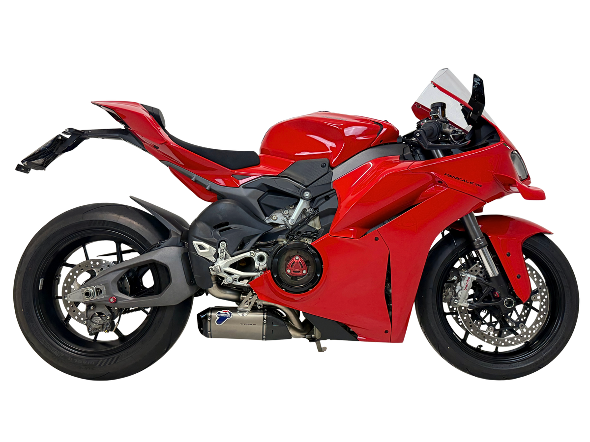 Termignoni Titanium Underbelly Silencers Ducati Panigale V4 (R/S) 2025-26
