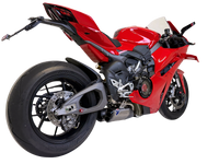 Silenziosi sottoscocca in titanio Termignoni Ducati Panigale V4 (R/S) 2025-26