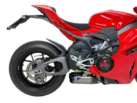 Silenziosi sottoscocca in titanio Termignoni Ducati Panigale V4 (R/S) 2025-26