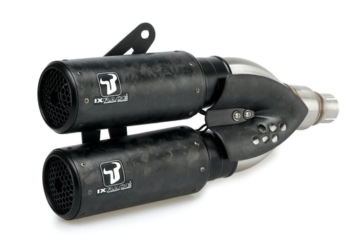 Ixrace DCX2 Dual Silencers BMW R Nine T 2023 - Motorcycle Performance Store 