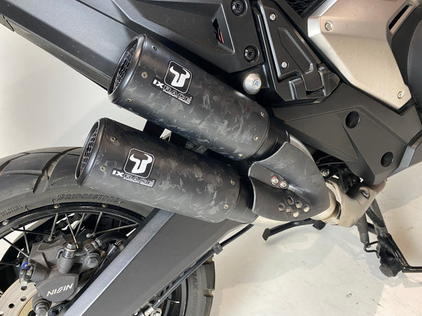 Ixrace DC2 Dual Silencers Honda X-ADV 750 2017-24