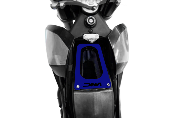 DNA Blue Stage 2 Air Box Cover Husqvarna Enduro 701 2016-24 - Motorcycle Performance Air Filters