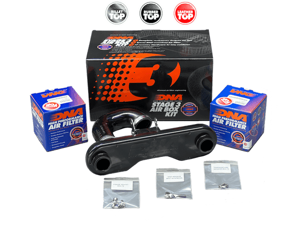 DNA Stage 3 Leather Top Air Filter Kit - Honda Monkey Bike 125 2022-24 - Motorcycle Performance Store
