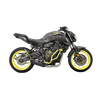 EXAN X - Black Ovale Full System - YAMAHA MT-07 2017-20
