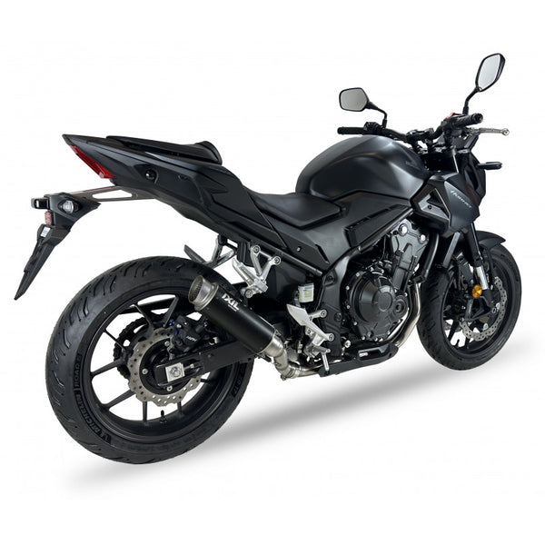 IXIL Sport Xtrem Black Silencer for Honda CB500F and CB500X in Black Stainless Steel_1