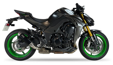 Ixil Sport Xtrem black silencer for Kawasaki Z1100 SE 2026 GP style road legal exhaust