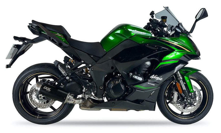 IXIL Sport Xtrem Black Silencer Kawasaki Ninja 1100 SX (SE) 2025 - Motorcycle Performance Store
