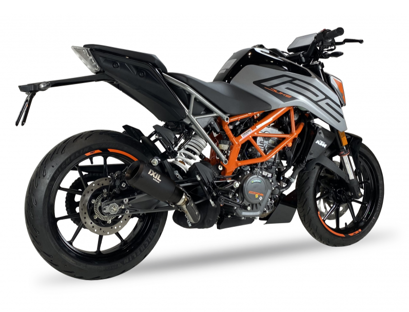 Ixil Sport Xtrem Black Silencer for the KTM Duke 390_1