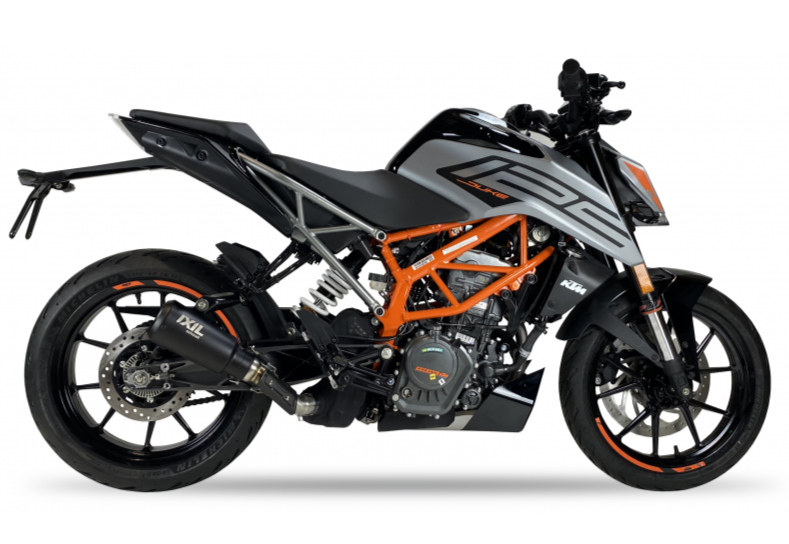 Ixil Sport Xtrem Black Silencer for the KTM Duke 390