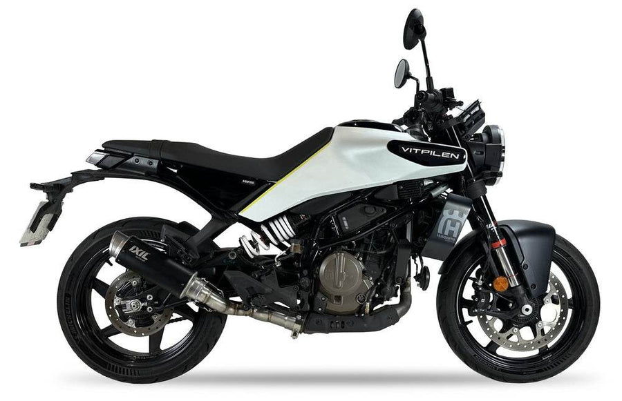 Ixil Sport Xtrem Black Silencer Husqvarna Vitpilen 125 2024-25 - Motorcycle Performance Store