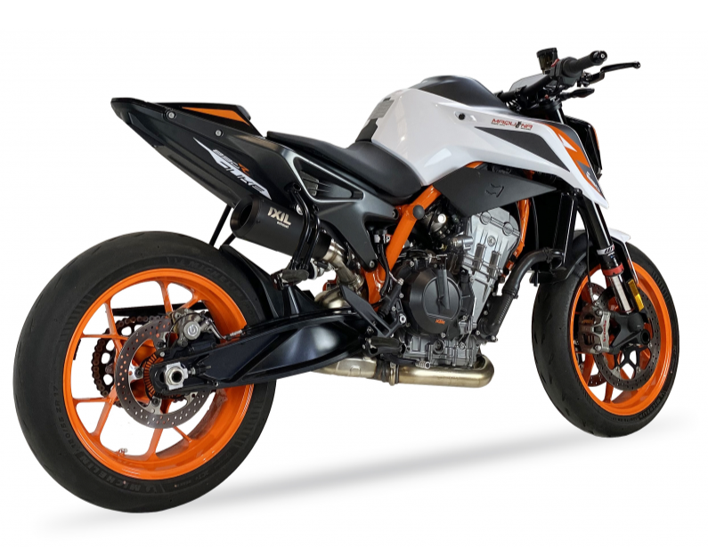 Ixil Sport Xtrem Black Silencer for the KTM Duke 890 R_1