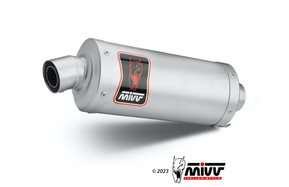 Mivv Dakar High Level Inox Silencer Honda XL 750 Transalp 2023-24 - Motorcycle Performance Store 