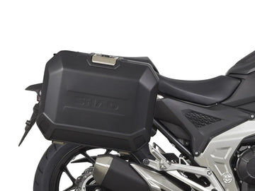 SHAD 4P pannier fitting kit Honda NC750X 2021-2025 heavy duty side case mounting frame with rear brace_1