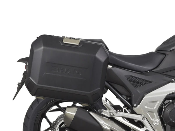 SHAD 4P pannier fitting kit Honda NC750X 2021-2025 heavy duty side case mounting frame with rear brace_1