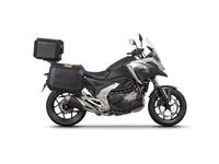 SHAD SH38X expandable aluminium motorcycle panniers with telescopic design and premium locking system