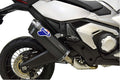 Termignoni Scream black titanium silencer for Honda X-ADV 750 with carbon end cap