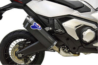 Termignoni Scream black titanium silencer for Honda X-ADV 750 with carbon end cap