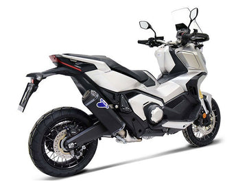 Termignoni Scream black titanium silencer for Honda X-ADV 750 with carbon end cap_1