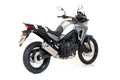 Termignoni Titanium Silencer for the Honda XL750 Transalp. Available at Motorcycle Performance Store.