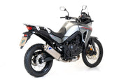 Termignoni Titanium Silencer for the Honda XL750 Transalp. Available at Motorcycle Performance Store.