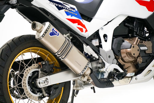 Termignoni Titanium Silencer for the Honda CRF1100L Africa Twin - Motorcycle Performance Store