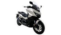 Termignoni Titanium Black Slip on Exhaust installed on a Honda Forza 750 Scooter_1