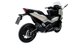 Termignoni Titanium Black Slip on Exhaust installed on a Honda Forza 750 Scooter_2