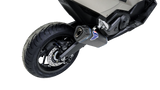 Termignoni Titanium Black Slip on Exhaust installed on a Honda Forza 750 Scooter