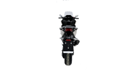 Termignoni Titanium Black Slip on Exhaust installed on a Honda Forza 750 Scooter_1