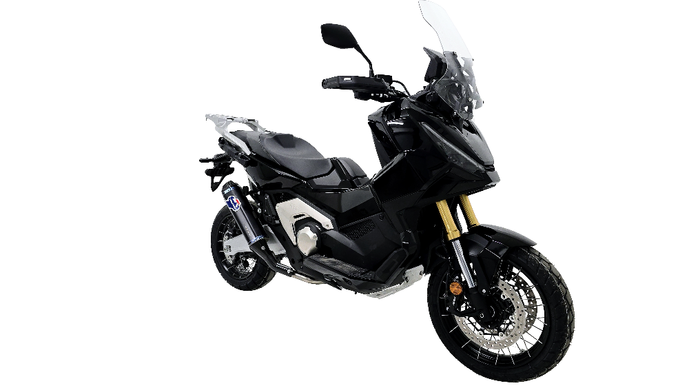 Termignoni Scream titanium black silencer for Honda X-ADV 750 2024-2025 with carbon end cap_2