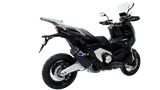 Termignoni Scream titanium black silencer for Honda X-ADV 750 2024-2025 with carbon end cap_1
