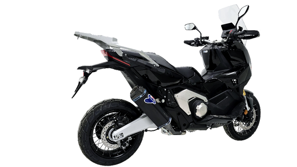 Termignoni Scream titanium black silencer for Honda X-ADV 750 2024-2025 with carbon end cap_1