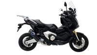 Termignoni Scream black titanium silencer Honda X-ADV 750 2021-2026 slip-on exhaust with carbon fibre end cap