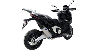 Termignoni Titanium Slip-On Exhaust for the Honda X-ADV 750 (2021-26). Available at Motorcycle Performance Store.