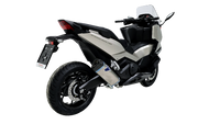 Termignoni Titanium slip on Silencer installed on the Honda Forza 750 2024-2025