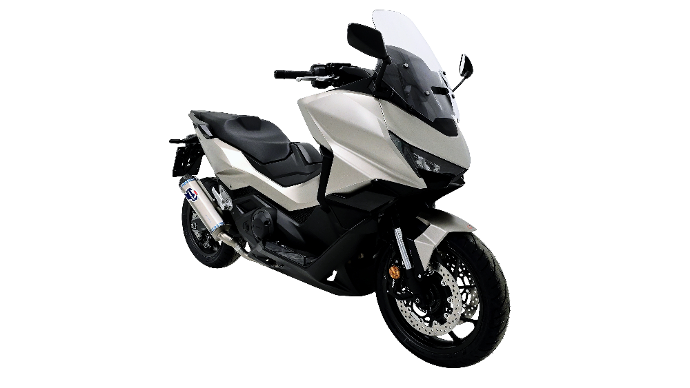 Termignoni Titanium slip on Silencer installed on the Honda Forza 750 2024-2025_3