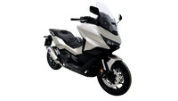 Termignoni Titanium slip on Silencer installed on the Honda Forza 750 2024-2025