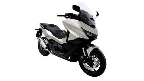 Termignoni Titanium slip on Silencer installed on the Honda Forza 750 2024-2025_3