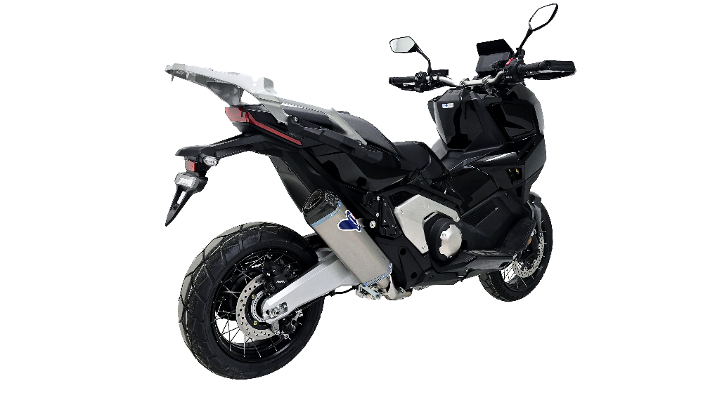 Termignoni Scream titanium silencer for Honda X-ADV 750 2024-2025 with carbon end cap_1